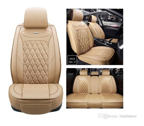 Cubre Asientos Cuero Sintetico Beige Geely Gs