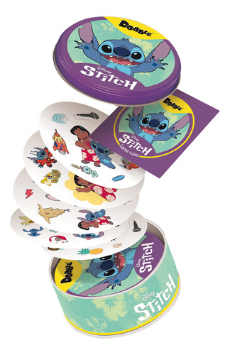 Dobble Lilo Y Stitch - Juego De Mesa - En Español / Diverti