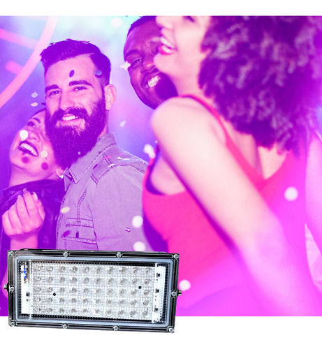 Led Uv Black 50w À Prova D'água