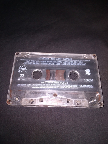 Cassette Genesis, We Can't Dance (Usado)