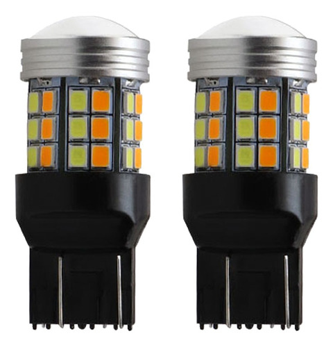 Focos Led 7443 T20 7444na Wy21w  Dual Color Direccional 2pcs