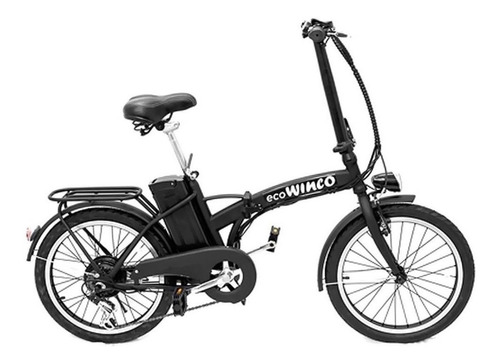 Bicicleta Electrica Winco Fashion Rodado 20 C/ 6 Velocidades