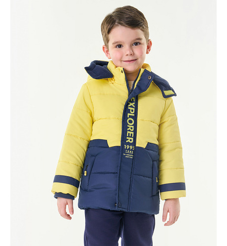 Jaqueta Casaco Infantil Explorer Menino Grossa Trick Nick