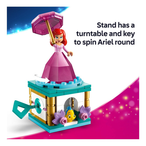 Lego Disney Princess Twirling Ariel Toy Construyendo Juguete