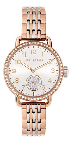 Correa De Acero Inoxidable De Cuarzo Para Mujer Ted Baker, O