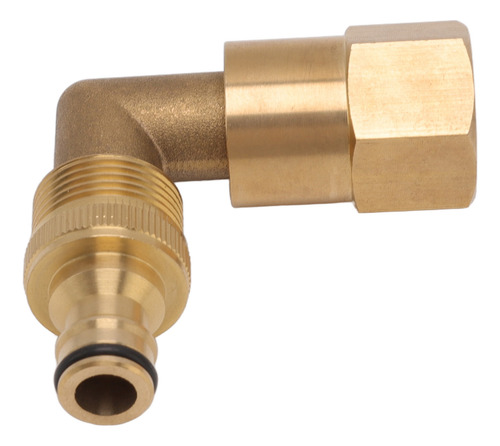 Adaptador De Codo De Manguera De Jardín De Latón De 90 Grado