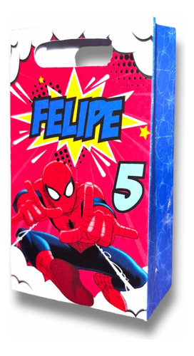 Bolsitas Sorpresita Spiderman Hombre Araña  Cumpleaños X15 U