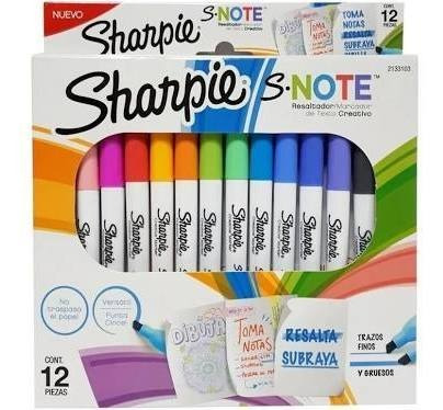 Sharpie S-note Resalta Y Subraya X12