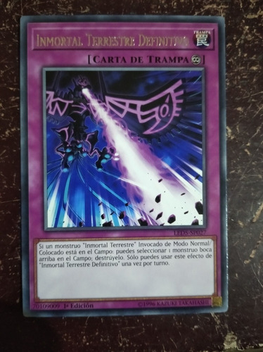 Inmortal Terrestre Definitivo - Carta De Yugioh 