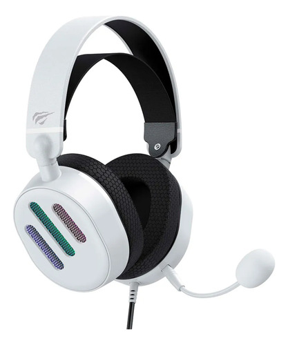 Headset Gamer Havit H2038u Color Branco