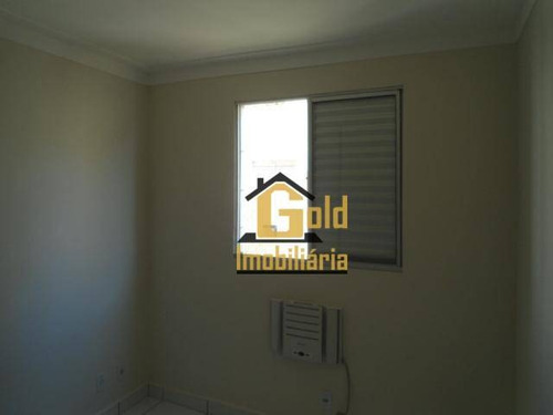 Imagem 5 de 13 de Apartamento Com 2 Dormitórios À Venda, 47 M² Por R$ 190.000,00 - Parque Industrial Lagoinha - Ribeirão Preto/sp - Ap1396