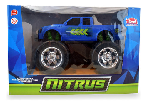 Camioneta Monster 4x4 Nitrus Usual Ik Color Multicolor