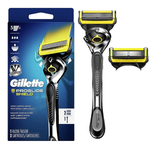 Imagen 1 de 1 de Gillette Fusion Proglide Shield Con Repuesto Original