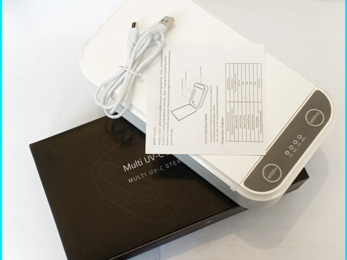 Esterilizador Uv Portatil Desinfecta Mascarillas Celular