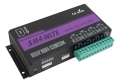 App De Control Remoto 4g De 4 Canales Web Sms Relay