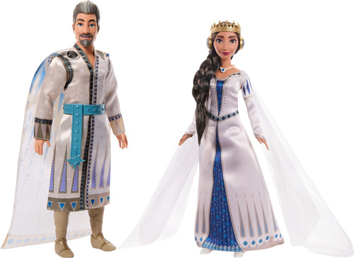 Conjunto De Bonecas Mattel Disneys Wish King Magnifico E Que