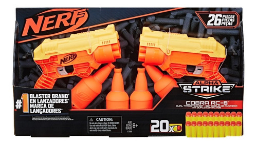 Nerf Pistola Lanza Dardos Alphastrike Hasbro Original E7566