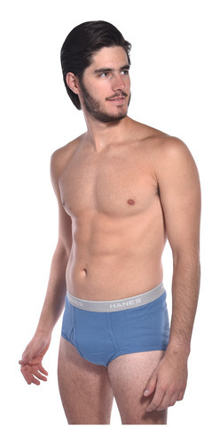 Pack X 3 Trusa Slip Hanes De Algodón Clásico Para Hombre