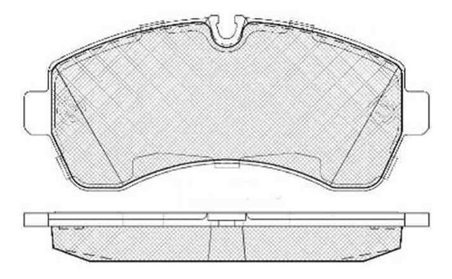 Pastilla De Freno Mercedes Benz --sprinter 413/5/6/8 - 515/2