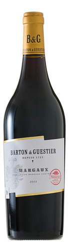 Vinho tinto seco French Appellations Margaux Barton & Guestier 750mL
