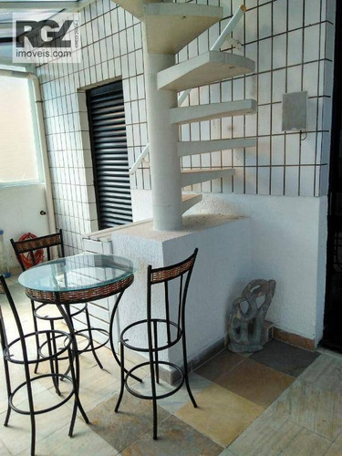 Imagem 30 de 30 de Cobertura À Venda, 148 M² Por R$ 985.000,00 - Aparecida - Santos/sp - Co0268