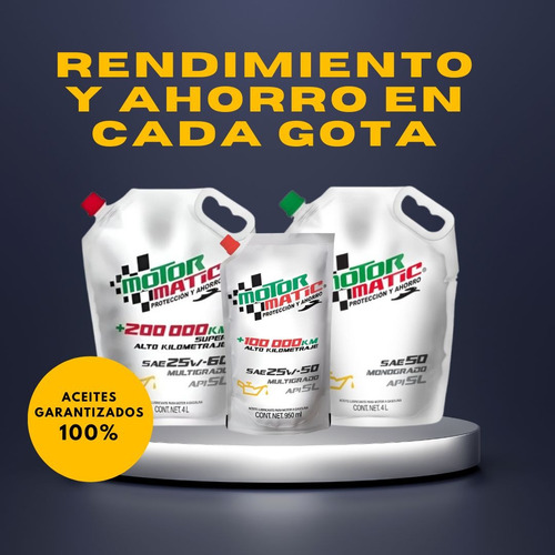 Aceite P/motor Sae 60 Motor Matic 4litros Caja C/ 3 Galones