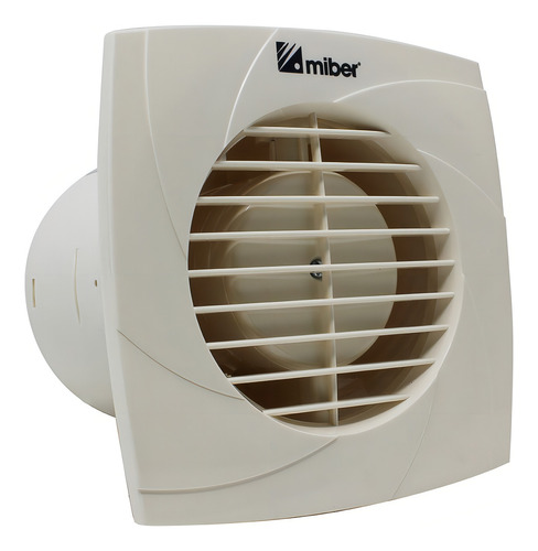 Extractor De Aire 4 Para Baño 15w De Abs Miber | M3 E-110