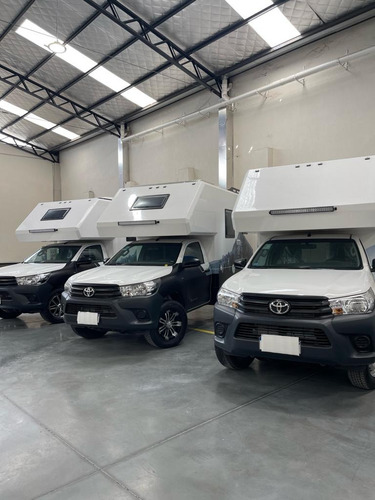 Camper Motorhome Hilux 4x4 Cabina Simple Entrega Inmediata