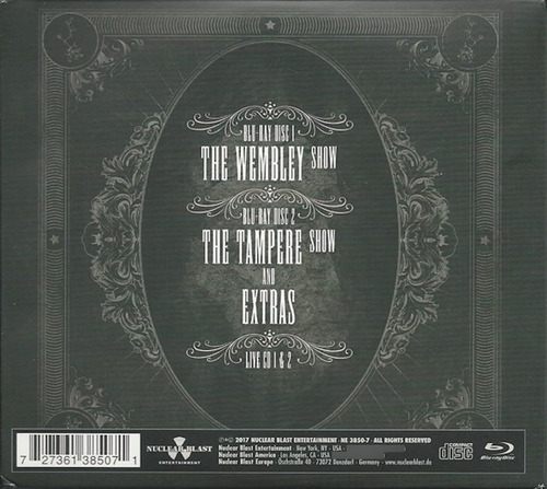 Nightwish Vehicle Of Spirit 2 Blu-ray + 2 Cds