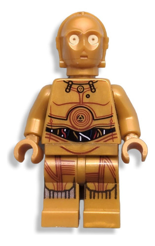 Minifigura De Lego Star Wars: C-3po De 75136