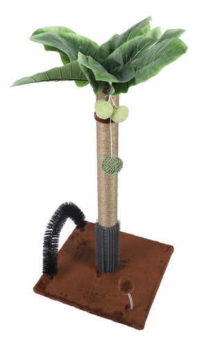 Sisal Cat Scratch Post Ball De 29,5 Polegadas De Altura