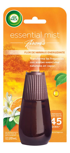 Repuesto Air Wick Essential Mist Flor De Naranjo 20 Ml
