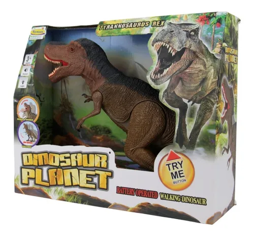 Dinosaurio Trex Luz Y Sonido Jurassic Camina Mueve Cabeza Dinosaurio Trex Luz Y Sonido Jurassic Camina Mueve Cabeza