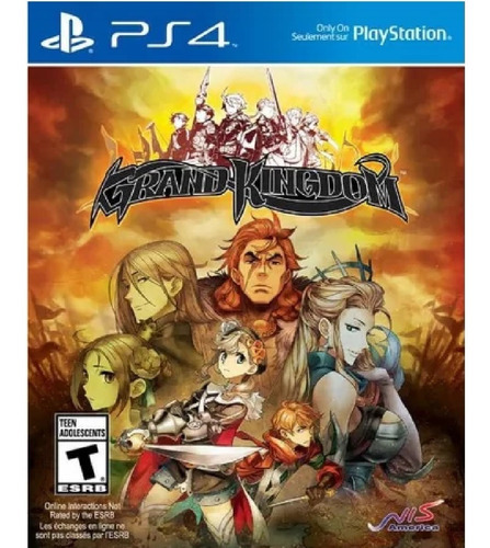 Jogo Grand Kingdom Ps4 Midia Fisica Nis America