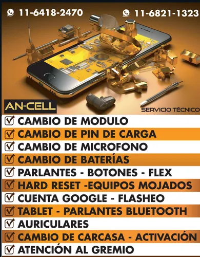 Servicio Técnico De Celulares