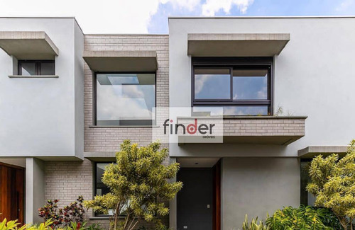 Imagem 17 de 21 de Casa Nova, Condomínio Fechado, Jardim Privativo Com Piscina, 272 M², 3 Suítes E 3 Vagas. Alameda Dos Nhambiquaras, 111 Em Região Arborizada E Segura. - Ca0957