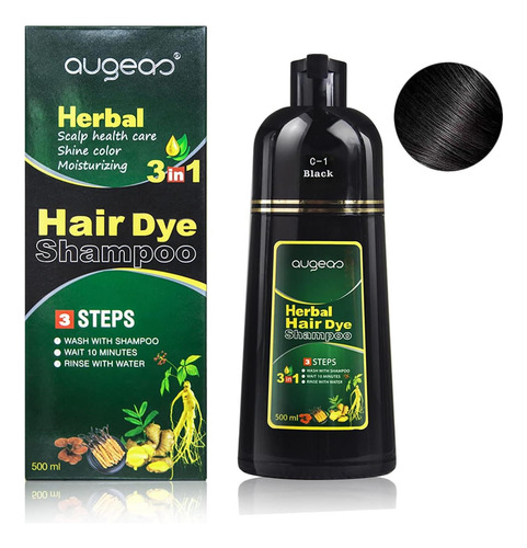 Shampoo Natural Lymznus Para Cabelos Pretos De Até