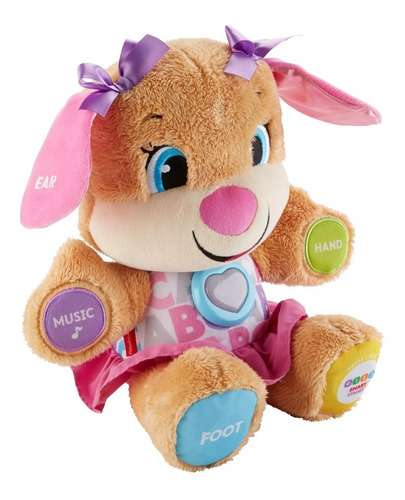 Fisher Price Perrita Aprende Conmigo Puppy Inglés Original!!