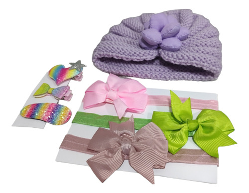 Gorro Para Bebes Color Lila