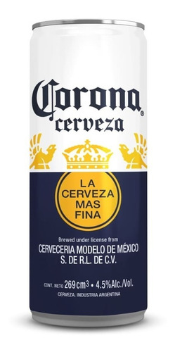 Cerveza Corona  Lata  X 269cc. Oferta Hot Sale!