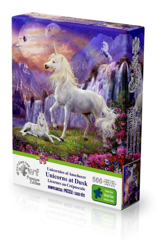 Rc. Premium Edition 500 Pzs, Unicornios En El Valle