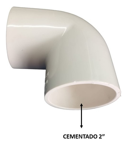 Codo Mixto 90 X2 Hidráulico Ced40 P/cementar-roscado