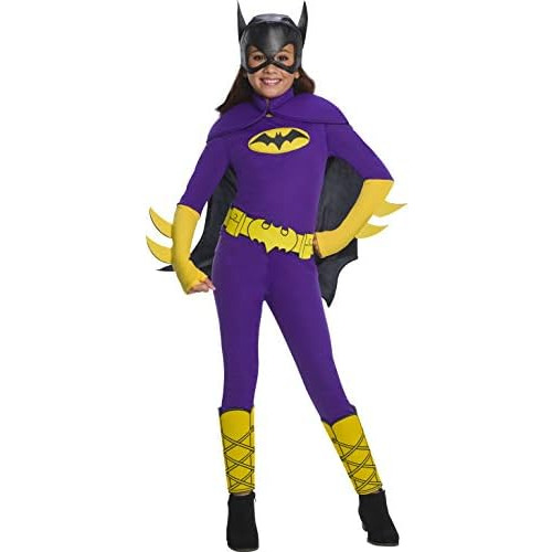 Disfraz De Batgirl De Dc Super Hero Girls Deluxe Niños
