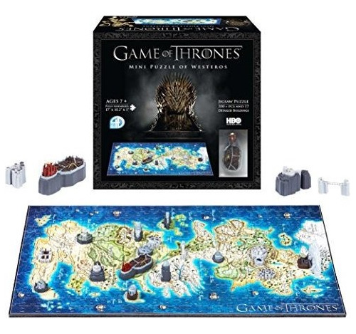 4d Cityscape Mini Game Of Thrones: Westeros Time Puzzle (35.