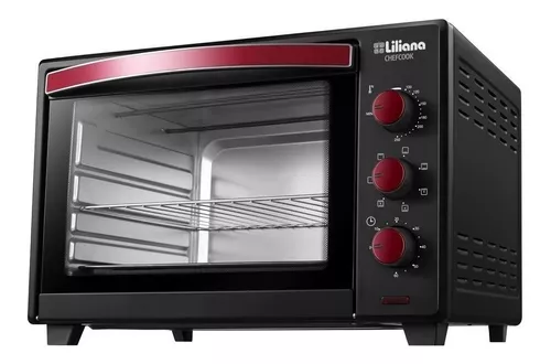 Horno de mesa eléctrico Liliana Programcook AO938 38L negro 220V