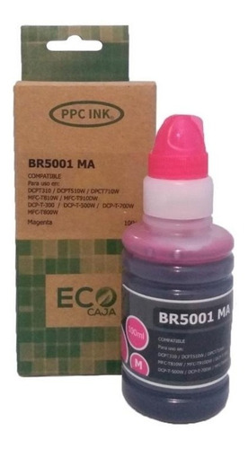 Tinta Compatible Con Brother Bt-5001 Colores Marca Ppc Ink