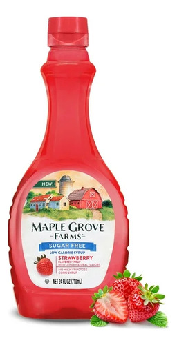 2 Botes De Miel Maple Grove Farms Original + Fresa 710ml C/u