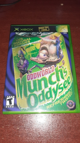 Oddworld Much Oddysee Xbox Classico Original Americano (Usado)