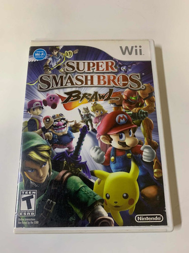 Jogo Nintendo Wii - Super Smash Bros Brawl - Original (Recondicionado)