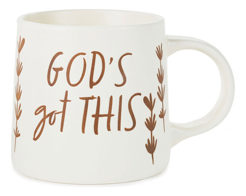 Taza Café Religiosa God's Got This Motivacional Hallmark Color Blanco Gods Got This